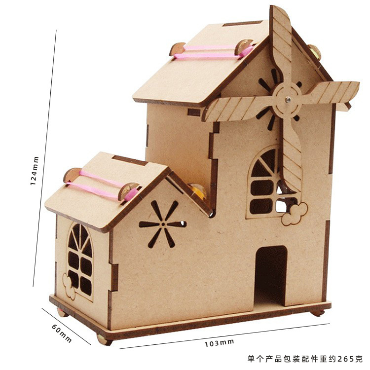 Estudiante de escuela primaria Ciencia y Tecnología pequeña producción niños creativo bricolaje experimento de Física Ciencia material didáctico hecho a mano vapor educación