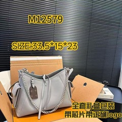 carry all 灰 女士手提包包女2025新款高级感通勤单肩斜挎大包
