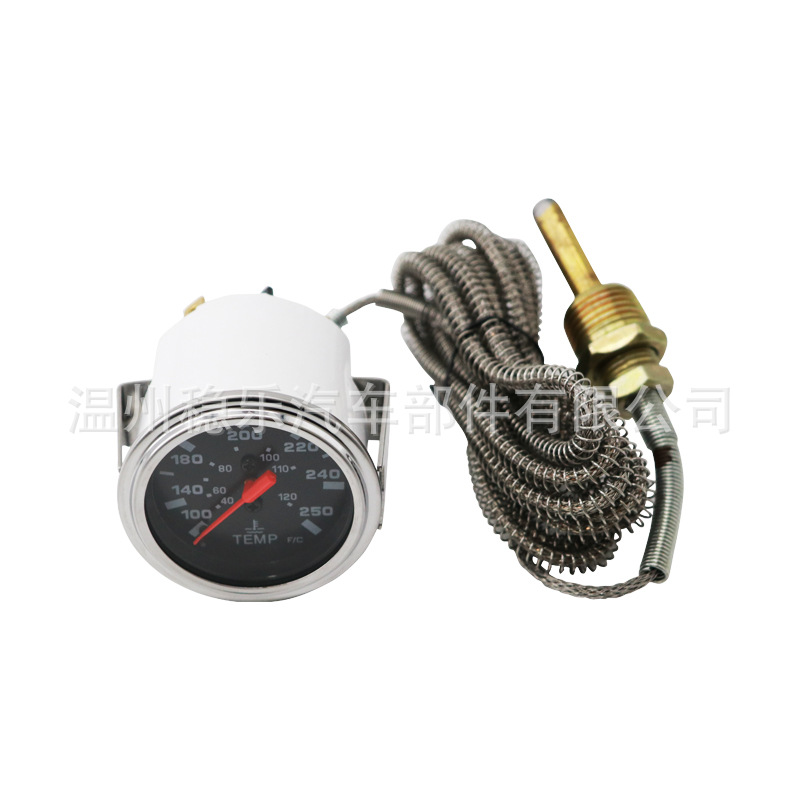 Universal Mechanical Water Temperature Gauge 12V Car Dashboard Modification 40-120 Degrees Dashboard Modification Accessories