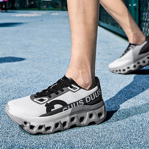 Nuevo comercio exterior transfronterizo primavera y verano zapatos textiles de malla ventilada amortiguación zapatos de correr de maratón zapatos de hombre zapatos deportivos image 4