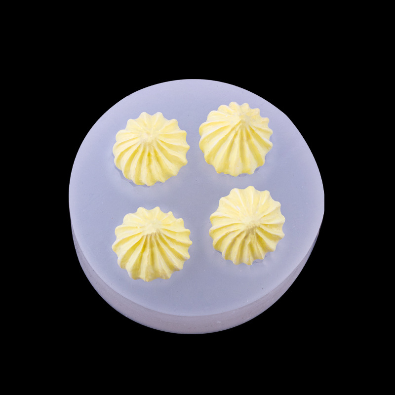 Grandes y pequeñas partículas crema molde de silicona pastel postre Decoración Accesorios fondant chocolate molde para hornear