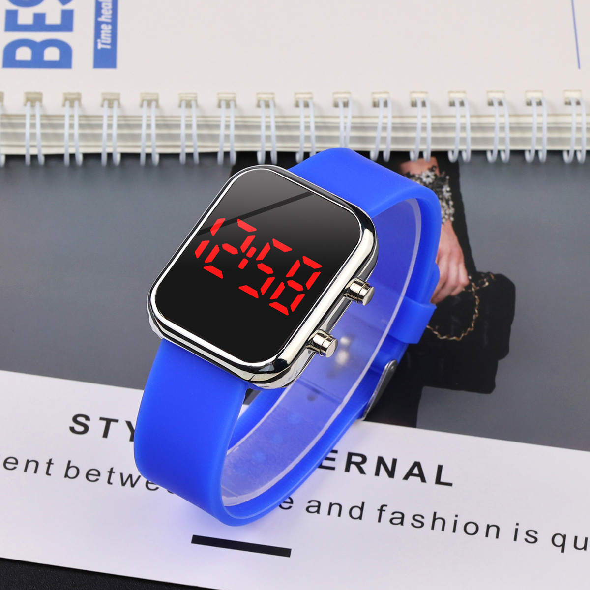 실버 쉘 사파이어 블루