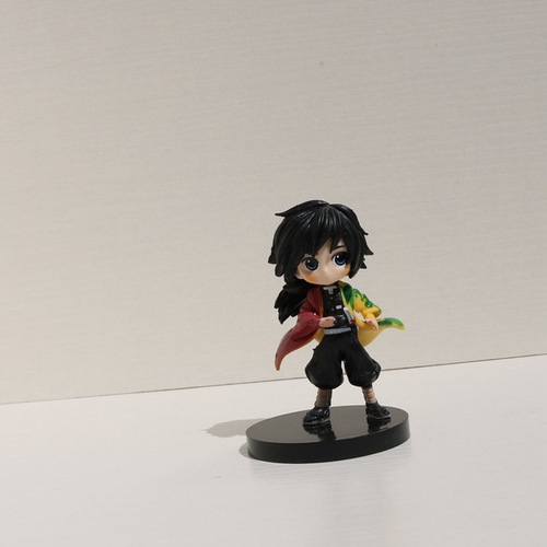 6 standing Demon Slayer dolls, Tanjiro creative gift dolls, Nezumi Gazen Gacha dolls