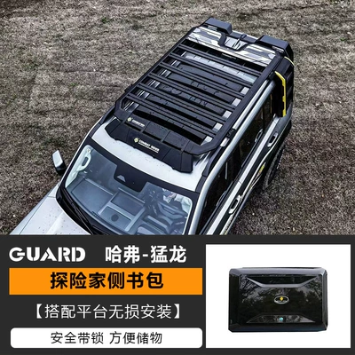 Modified Roof Platform Outdoor — Roof rack - schoolbag-no-punching-installation