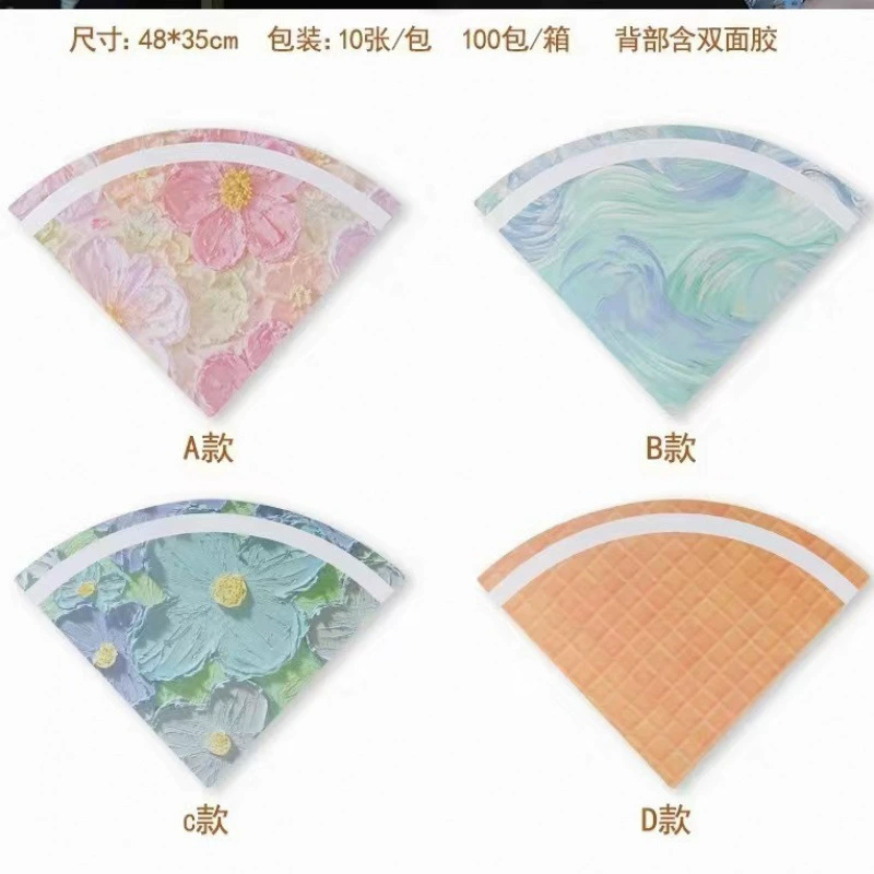 Утолщенный картонный букет для упаковки цветов в форме мороженого, ручной работы, материал для DIY, для цветочного магазина