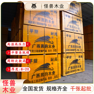 Construction Site Project Templates Wholesale Layered Glued High Turnover Construction Site Multi-Layer Plywood Shipped in Bulk