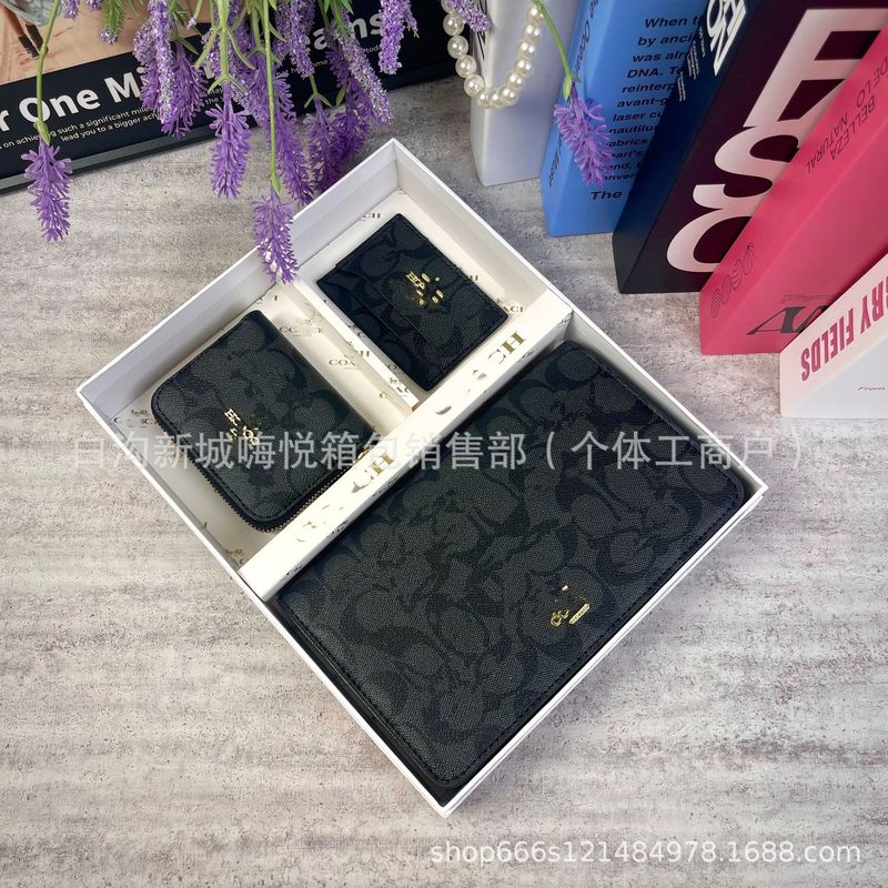 蔻家女包2025新款bags字母斜挎包套装钱包卡包外贸欧美单肩包批发|undefined