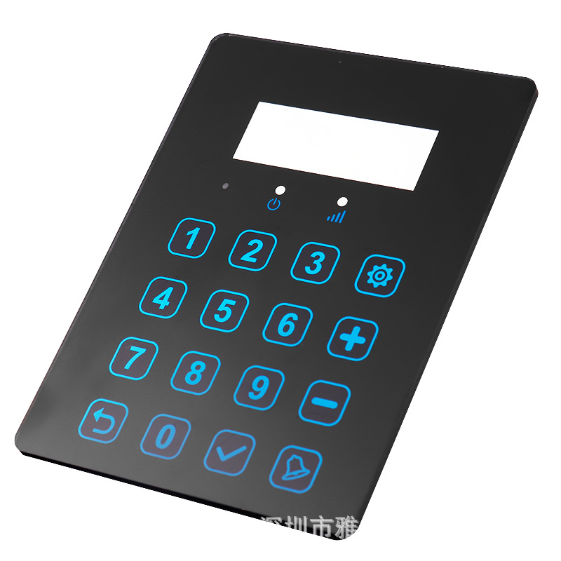 玻璃指纹锁面板