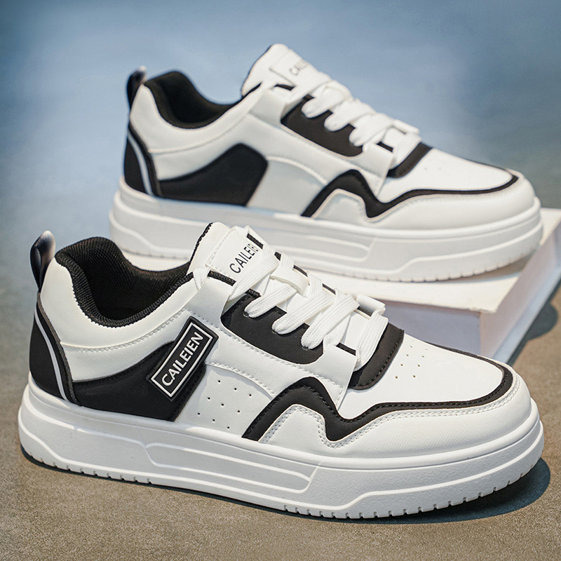 Zapatos de hombre de verano ventilados nicho sensación de diseño de skate casual universal zapatos deportivos de escuela secundaria casual zapatos blancos zapatos de moda