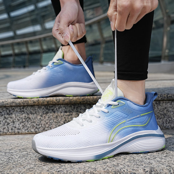 2025 Spring Mesh Men's Shoes Youth Anti-Slip High School Entrance Examination Physical Test Shoes Deodorant Breathable Quanzhou Sports Shoes Running Shoes