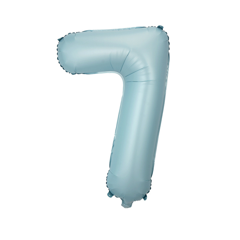 Versión americana verde digital flotante vacío globo de película de aluminio 32 pulgadas oro medio globo digital 34 pulgadas globo decoración al por mayor