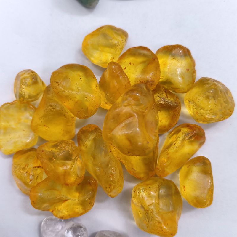 黄水晶（染色）500g / 15-20mm