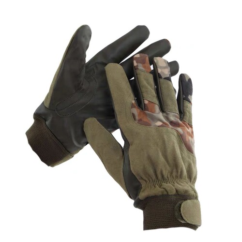 Wholesale 03 gloves winter lined camouflage ski military camping cotton gloves outdoor cycling warm cotton gloves
