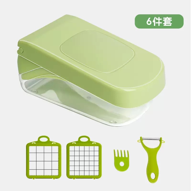 Cortador de verduras multifuncional transfronterizo cortador de papas cortadas raspador de cocina raspador de alambre cortador de alambre cortador de alambre casero