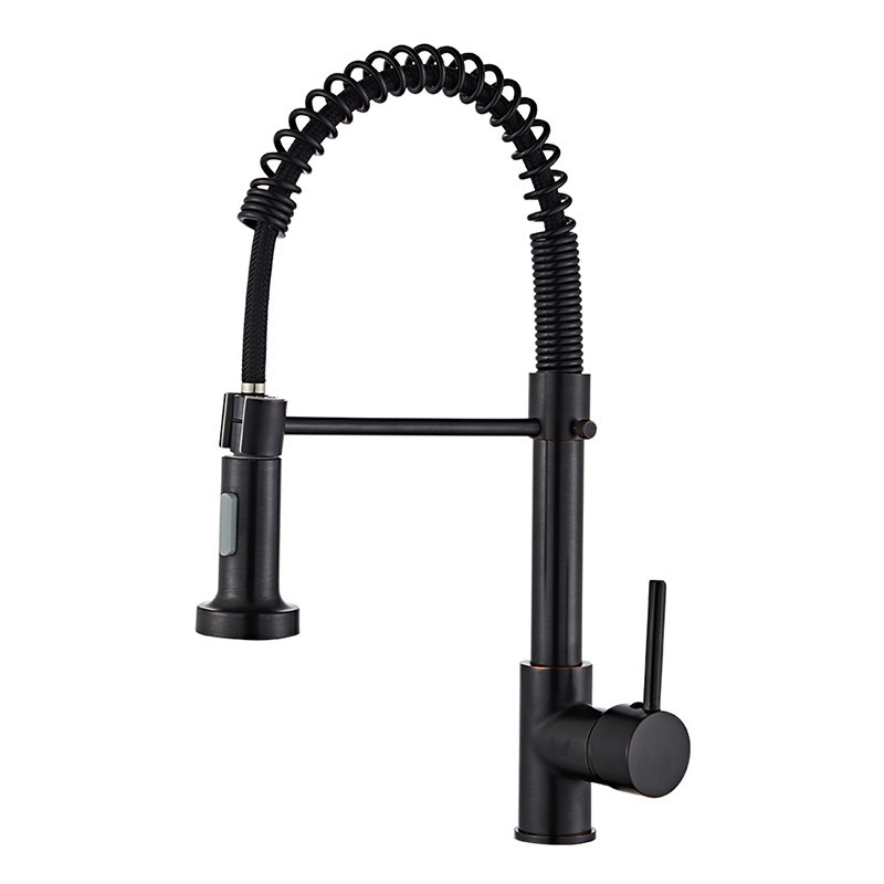 Suministro transfronterizo spr extracción grifo de agua de cocina caliente y frío multifuncional doble salida de agua universal lavabo de verduras grifo de fregadero image 8