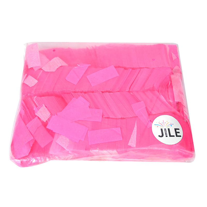 Confeti de papel 5x2cm multicolor – relleno para fiestas, bares y decoración, venta directa de fábrica