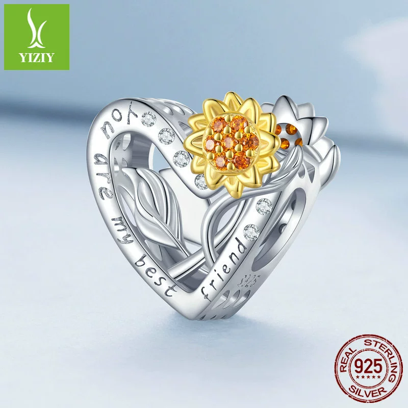 Подлинный браслет, S925, бусины на солнечной энергии, аксессуары, образец серебра 925