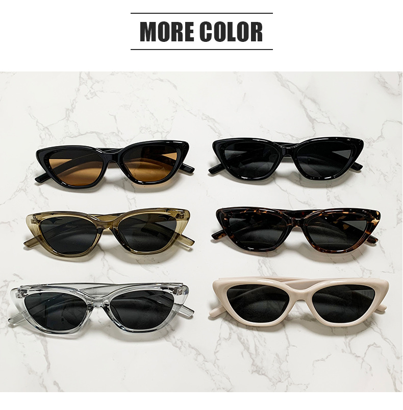 2024 nuovi occhiali da sole GM dello stesso stile occhiali da sole da donna occhiali da vista Cat Eye europei e americani con montatura piccola retrò alla moda coreana_voghion.com