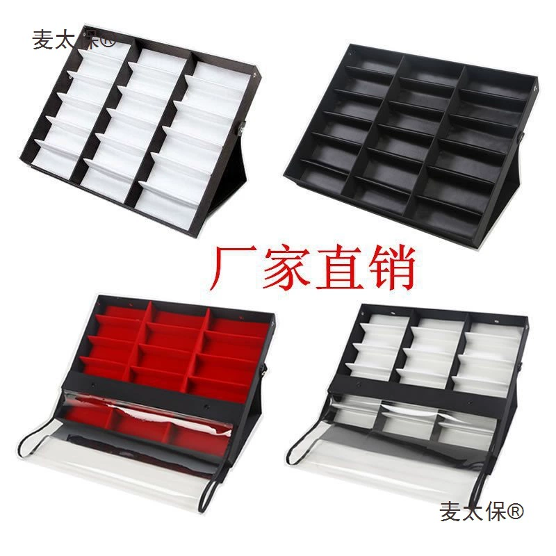 Коробка для демонстрации очков с 18 сетками, подставка для демонстрации солнцезащитных очков, коробка для хранения зеркал, подставка для прилавка, коробка для демонстрации уличных ларей, Metabo