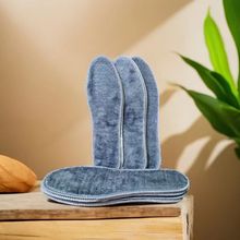 加厚防寒男女冬季保暖仿兔绒防臭吸汗透气超暖热毛灰毛鞋垫子