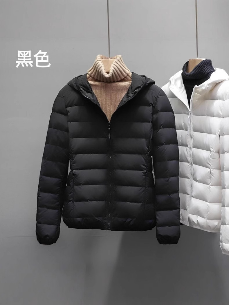 Otoño y invierno nuevo tipo de chaqueta delgada sin costuras, mujer ligera y corta coreana de cuello ligero, chaqueta deportiva al aire libre de tamaño grande