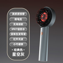 ミノキシジル塗布マッサージコーム、頭皮液体ガイドコーム、赤色光抗脱毛ヘアケアコーム、多機能マッサージ|undefined