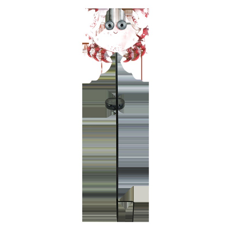 Amazon nueva lámpara solar lámpara de cangrejo lámpara de pulpo lámpara animal lámpara de césped de hierro enchufe de tierra jardín lámpara de jardín