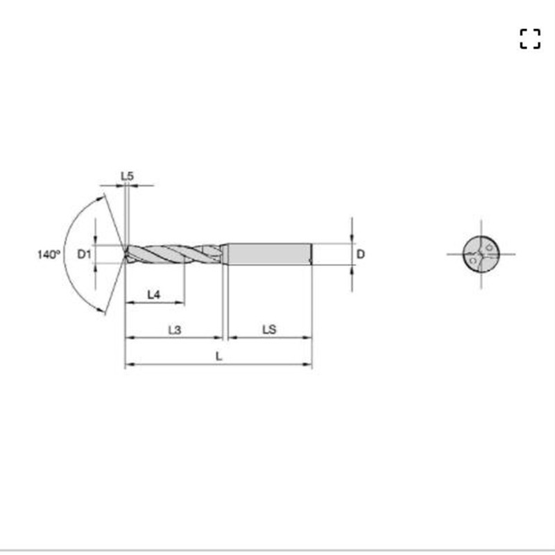 美国全新肯纳数控刀片 合金钻头B291A05100YPL KCMS15