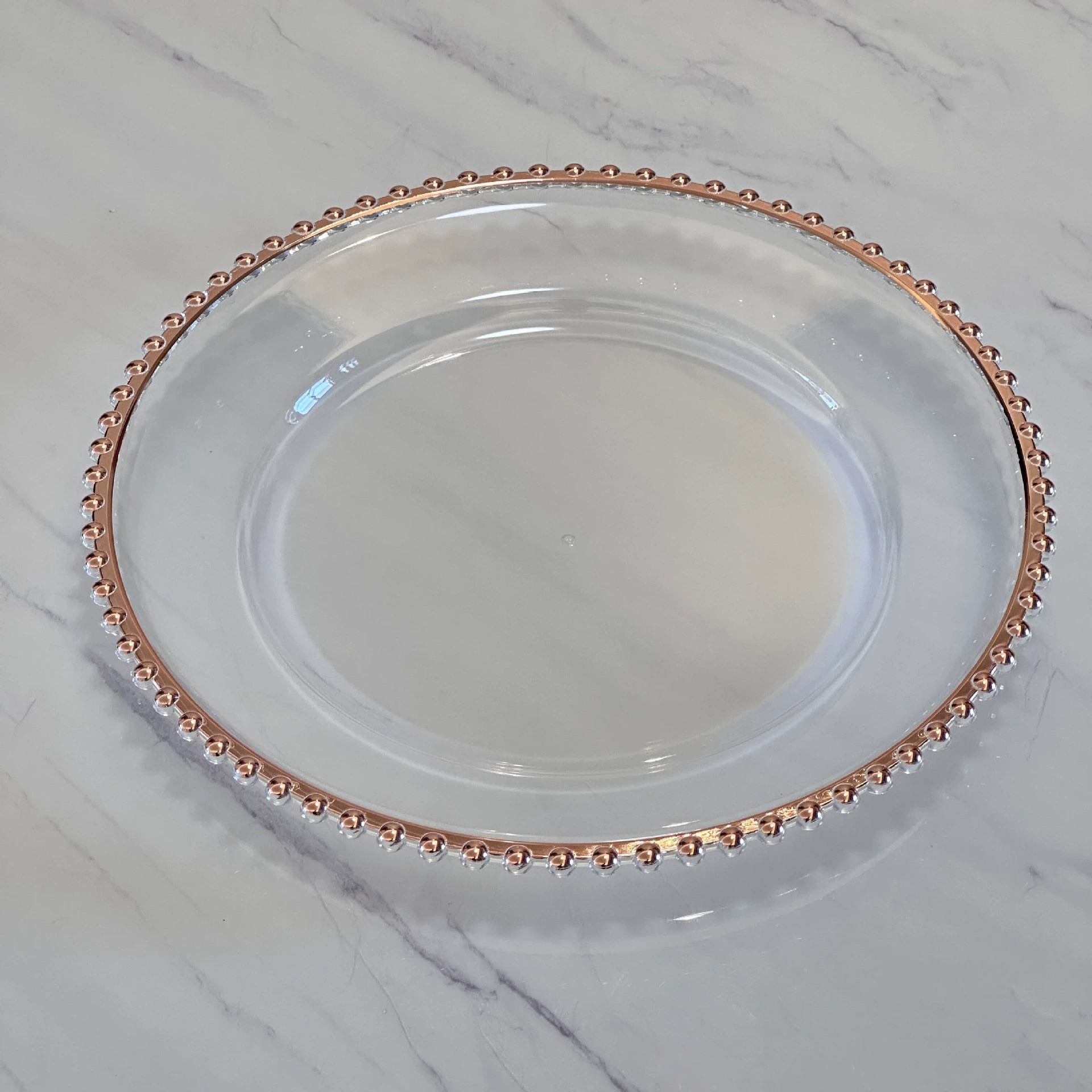 Foreign Trade Pearl Plate Charger Plate