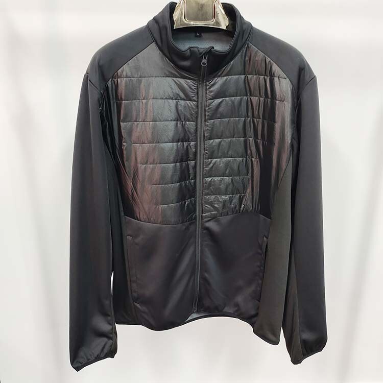 Customized Cotton-Padded Jacket for Men with Pictures and Samples, Outdoor Casual Zip-Up Jacket, White Carhartt Jacket