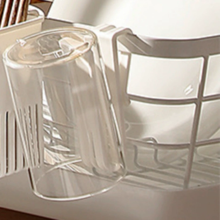 Drying rack with glass, glass, bottle, storage system