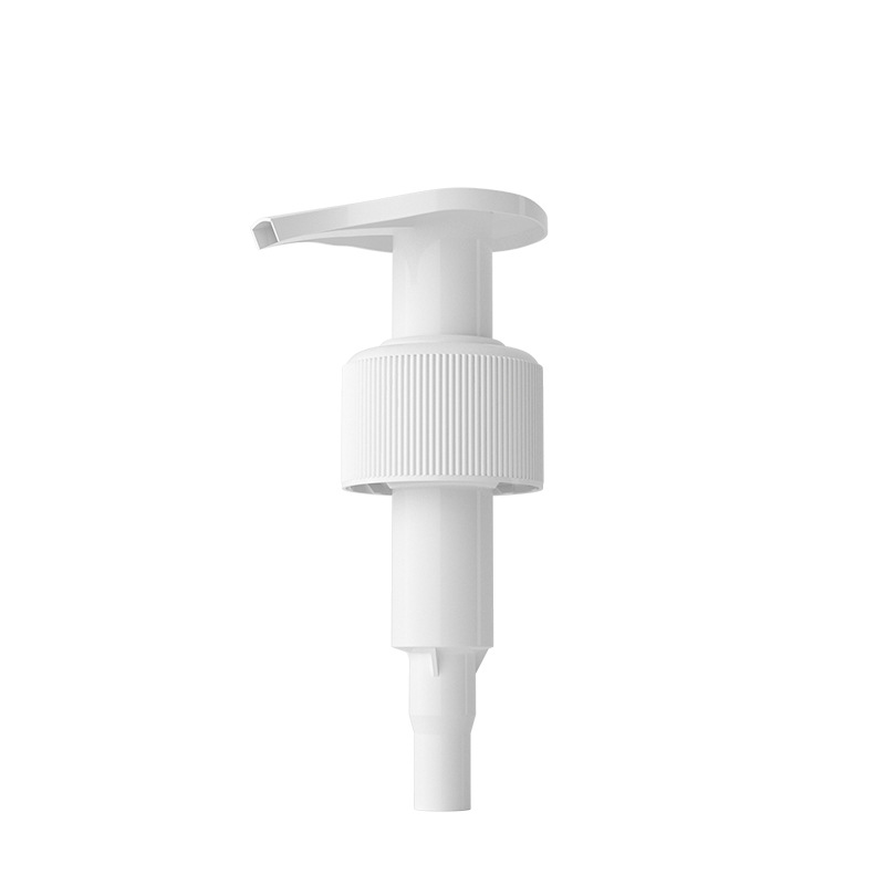 24mm/28mm cabeza de la bomba de loción blanca tipo de prensa de la bomba del interruptor izquierdo y derecho cabeza de la bomba personalizada LW0301-G al por mayor