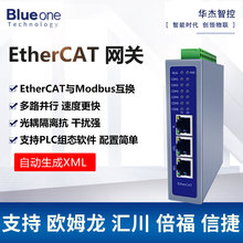 EtherCAT转Modbus485RTU网关多路同步采集速度快无需编程科创科技