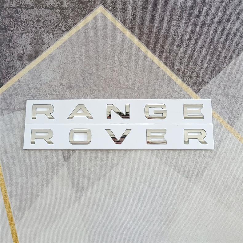 Land Rover car emblem, RANGE ROVER front hood logo, Aurora, Range Rover Sport, English letter stickers, car modification