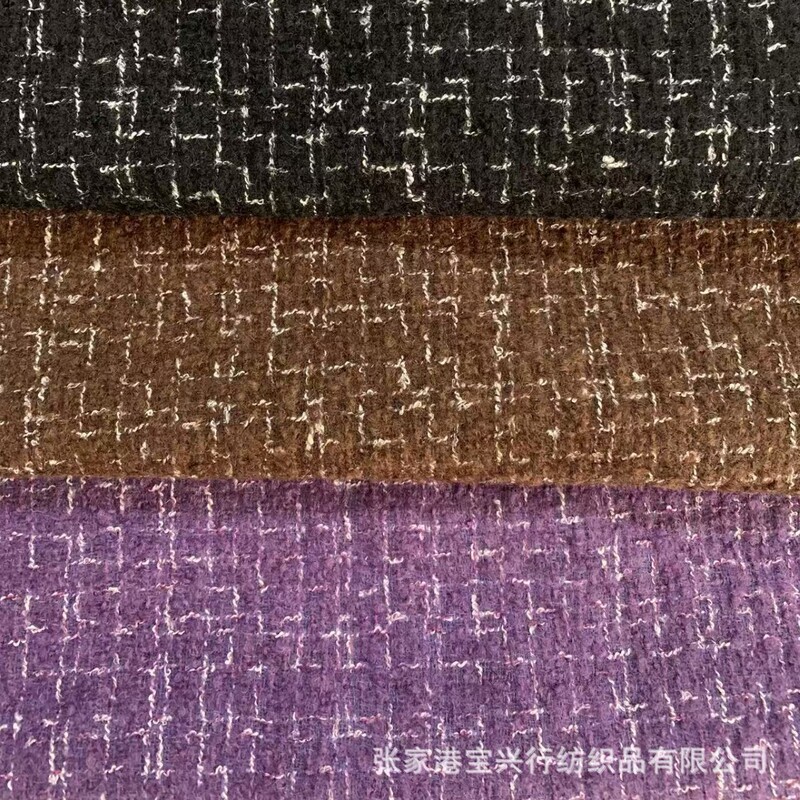 50% Wool Twill Flannel Woolen Fabric for Clothing, Direct Supply from the Manufacturer