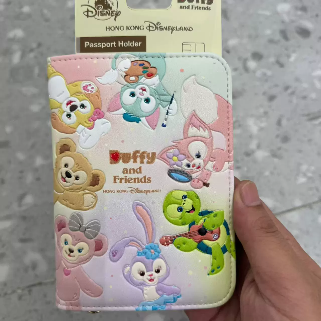 Серия Paradise Duffy Family Star Dew Pink Rabbit длинный зип-кошелек клатч праздничный подарок для подруги
