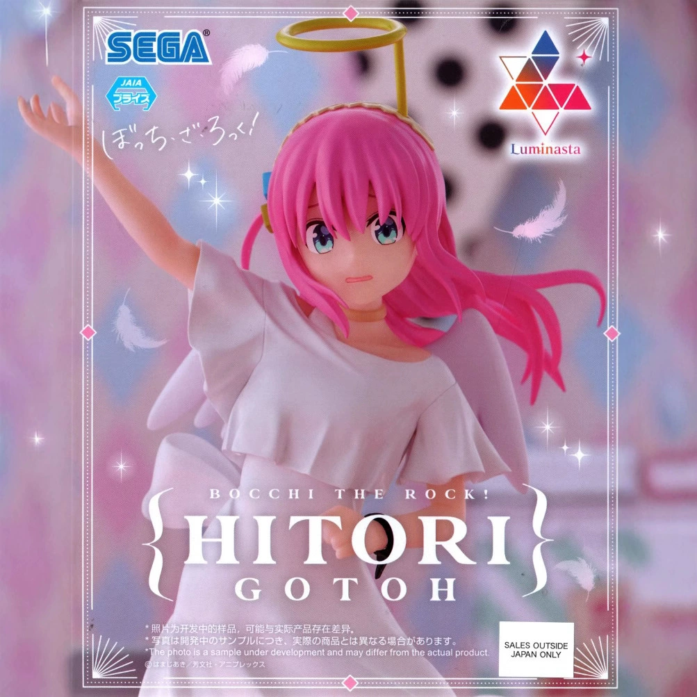 Фигурка SEGA LUMINASTA Hitori Gotoh, сценическая аниме-статуэтка, коллекционный экспонат