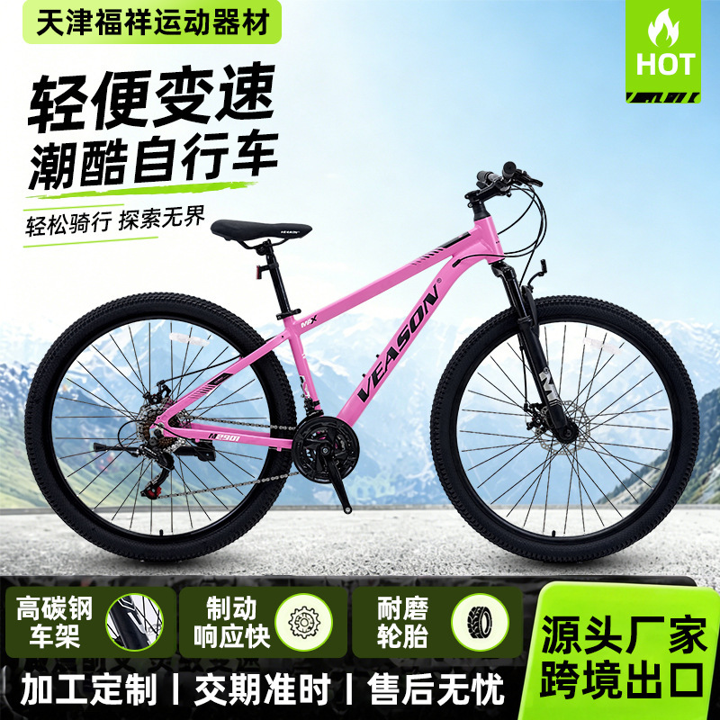 Veason Mountain Bike Shock-Absorbing Variable-Speed Outdoor Sports Off-Road Bicycle City Road Racing Mountain Bike