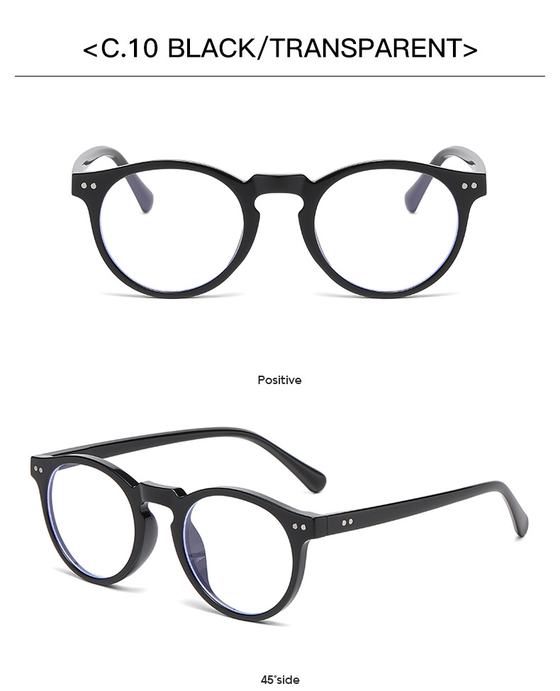 55g Weight Full Frame Glasses Structure Glasses Frame Classification Ac Lens Material Oval Frame Glasses Style Casual, Outdoor, Sports Occasion Solid Color Pattern All Seasons Season Unisex Gender Retro, Sweet Style Retro Sweet Solid Color Ac Oval Frame Full Frame Optical Glasses 20