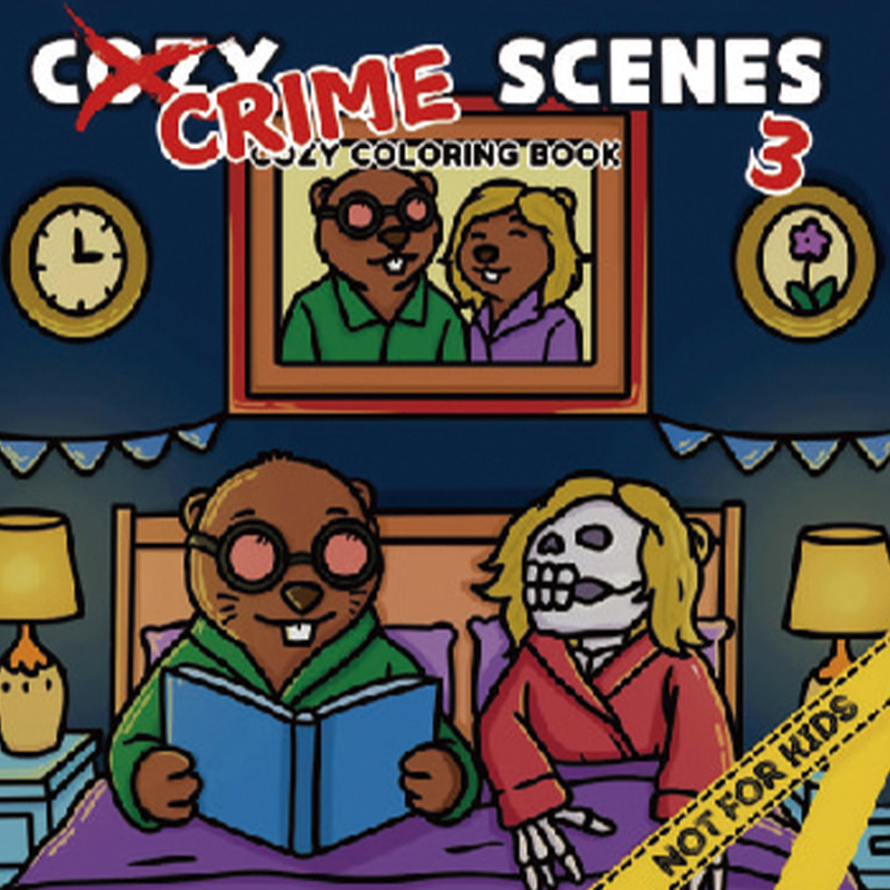 亚马逊热销Coloring Book涂色本填色本小角落怪兽系列儿童绘画本|undefined
