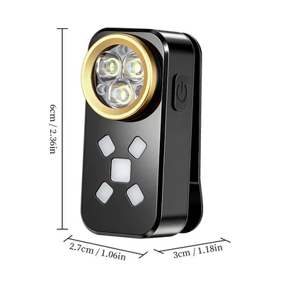 UV fənərlər – New multifunctional outdoor camping - gz05403-mini-multi-purpose-clip-flashlight