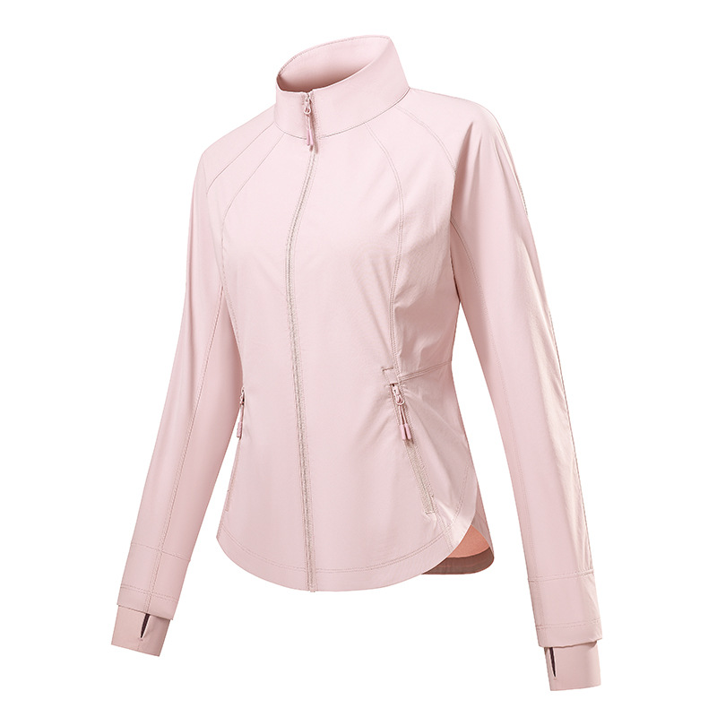 Chaqueta de Protección Solar para Mujer de Nylon y Algodón, Protección UV UPF50