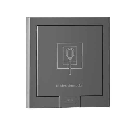 86-type concealed hidden five-hole plug household built-in five-hole plug refrigerator wall-mounted plug