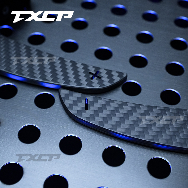 Suitable for Mercedes-Benz A/B/C/G/E-Class Cla/Cls/Glc Dragonfly Steering Wheel Carbon Fiber Magnetic Shift Paddle