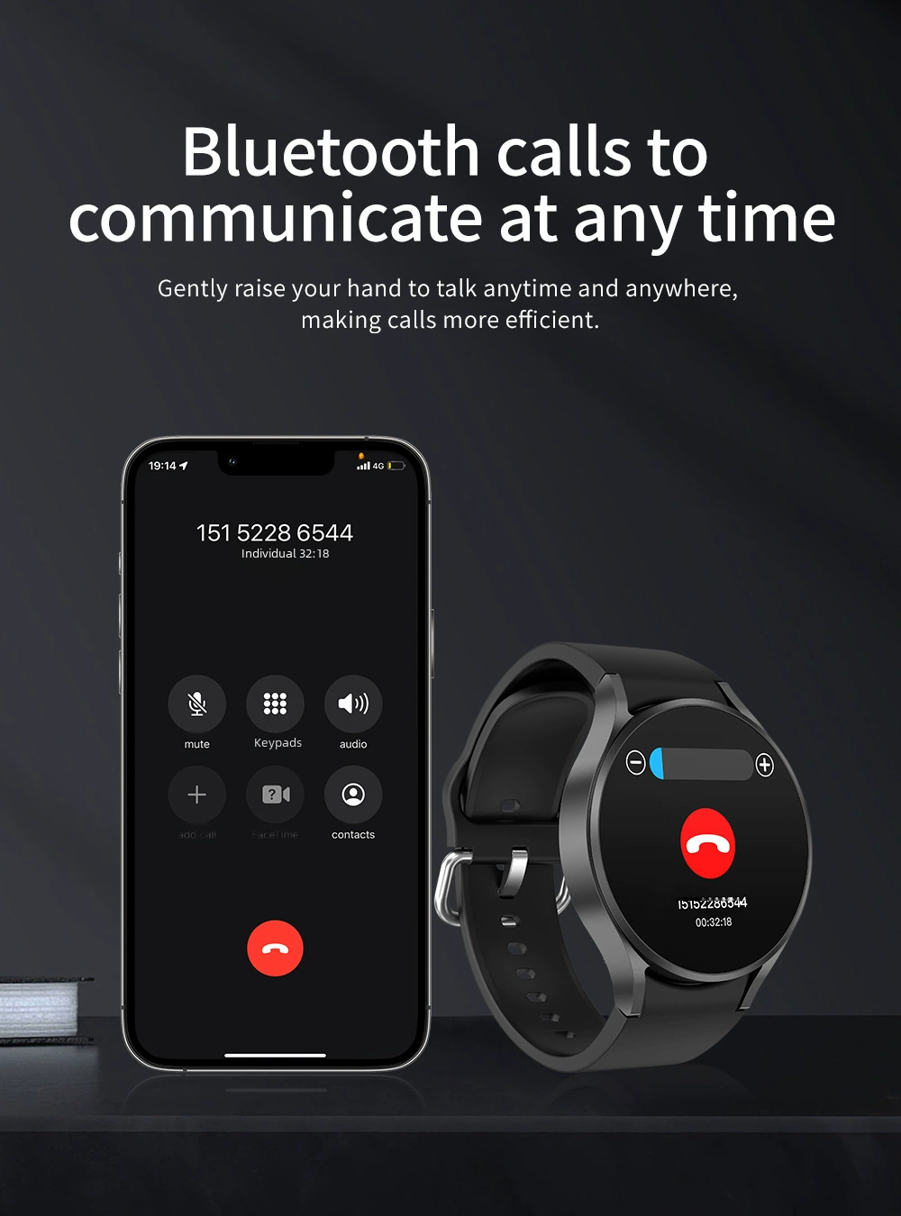 Браслет, мужские часы для мужчин и женщин, Bluetooth