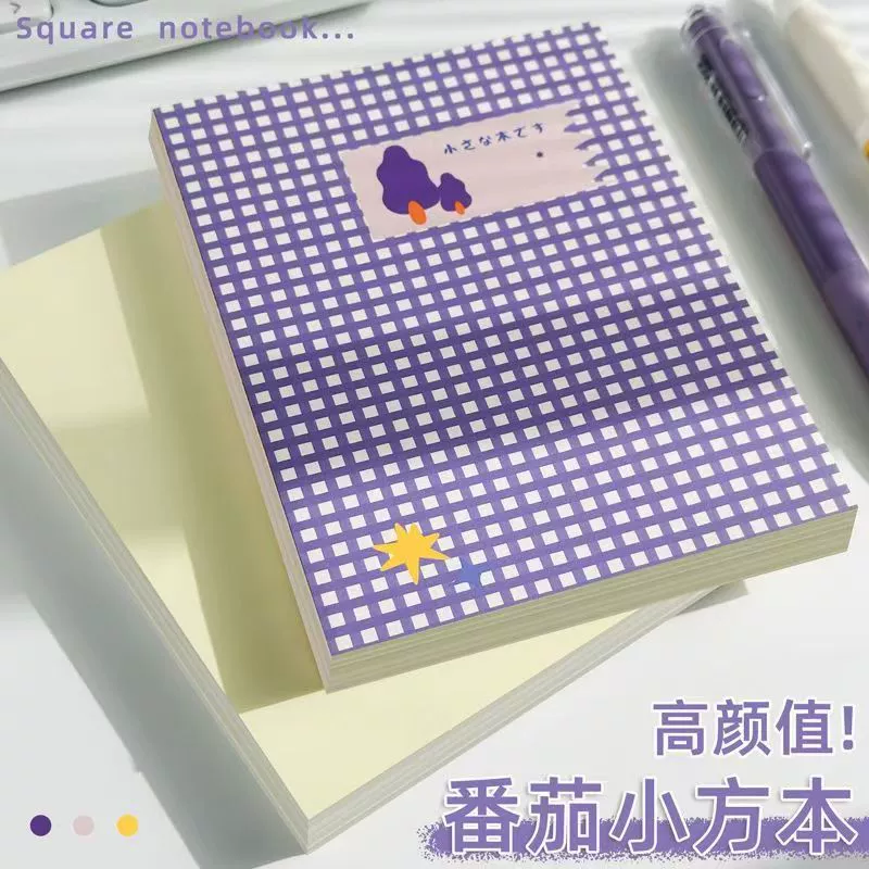 Блокнот Little Red Book Cute Tomato Handbook, пустые страницы, компактный формат A6, 0.08 кг