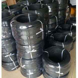 hdpe single strand electrode 2.5 3 4MM triangle double strand black white high density polyethylene electrode