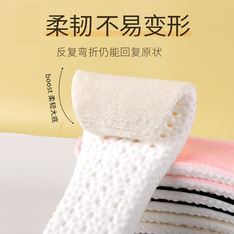 Calentamiento con camelón, plantilla de invierno, absorción de sudor, antiolor, suave y cómoda, plantilla de mierda.