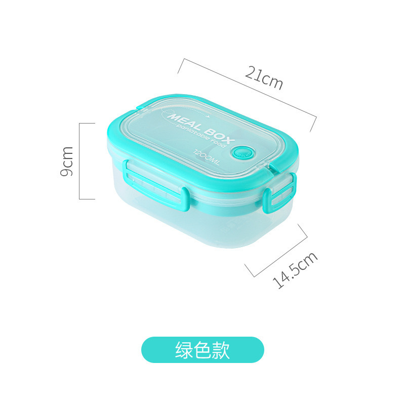 学生の弁当箱は厚いppプラスチックの材質を分けて二重の弁当箱のサラリーマンの弁当箱を隔てて電子レンジで加熱することができます。|undefined