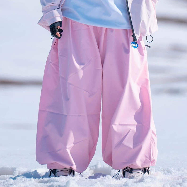 Зимой Харбин новый свободный шпон американские лыжные брюки для мужчин и женщин